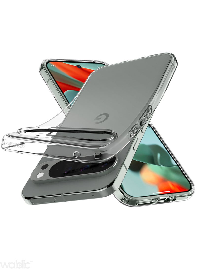 ولديك جراب سيليكون لهاتف Google Pixel 9 | غطاء سيليكون فاخر مصمم خصيصًا لهاتف Google Pixel 9 | جراب Google Pixel 9 مع حماية من الكاميرا والسقوط، غطاء خلفي رفيع واقٍ لهاتف Google Pixel 9 - شفاف - Image 5