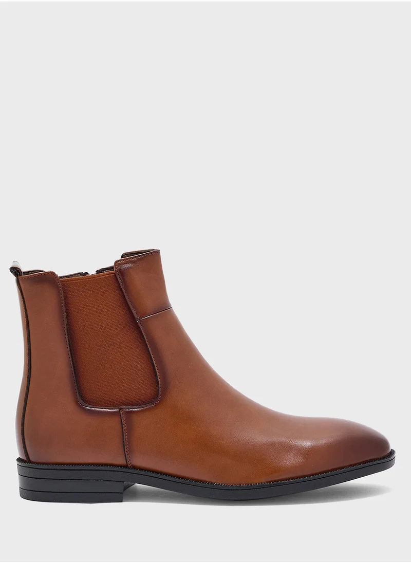 Robert Wood Classic Formal Chelsea Boots