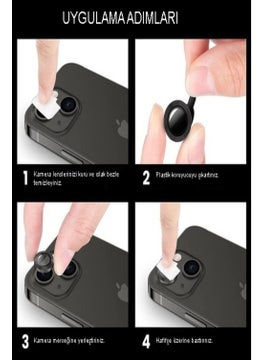 Velliw Iphone 14 / 14 Plus Compatible Camera Lens Protective Glass Iphone 14 / 14 Plus Premium Glass Lens  - Image 2