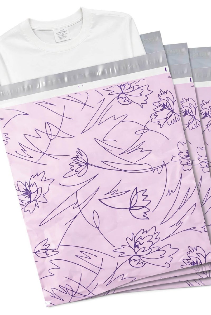 POLYSELLS 100pcs 10x13 Inches Poly Mailers Waterproof & Tear Resistant Mailing Envelopes, Cute Small Business Bags for Clothes, Gifts - Inspiration classic - Image 5