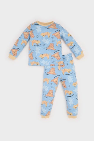 Baby Boy Animal Patterned Long Sleeve 2 Piece Pajama Set - pzsku/ZC0E08513CAA55168C82EZ/45/1748351758/0c73e3f0-d7e6-4752-bfc5-bf3bacd2a273
