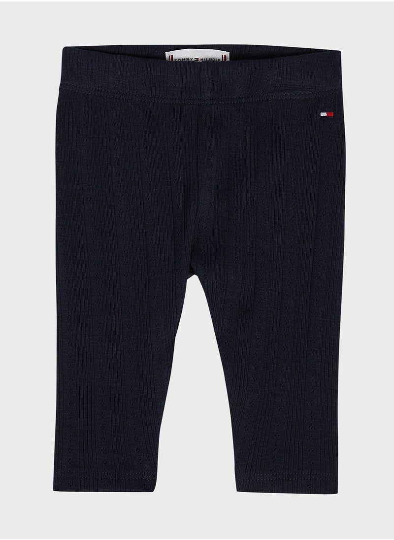 TOMMY HILFIGER FLOWER POINTELLE LEGGING  - Image 1