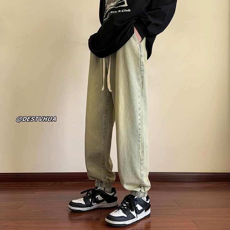 Unisex Casual Daily Denim Jeans - Image 3