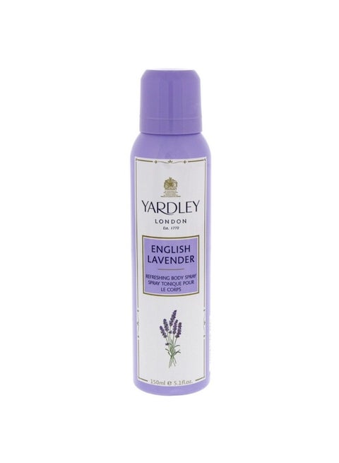 Yardley Deodorant Body Spray English Lavender 150 ml