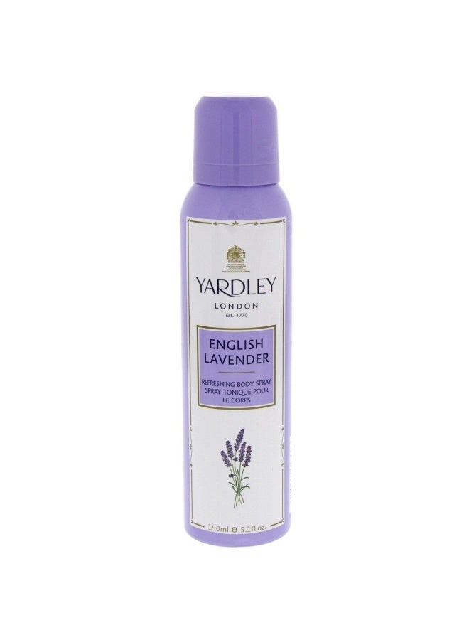 Yardley Deodorant Body Spray English Lavender 150 ml
