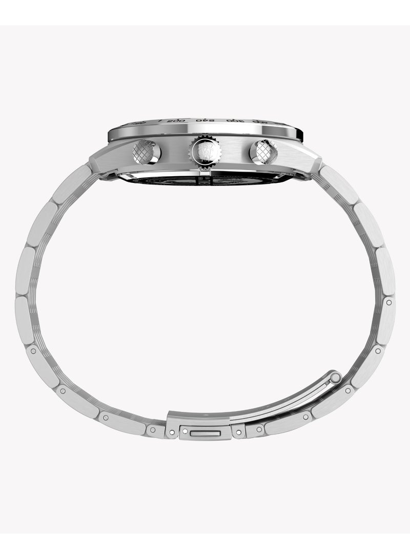 تيميكس ساعة تايمكس للرجال من الفولاذ المقاوم للصدأ، فضية | موديل TW2Y18700 - Image 2