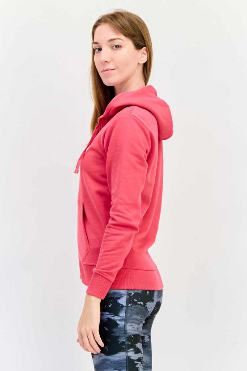 SKECHERS Women Sportswear Fit Long Sleeves Outdoor Hoodie, Pale Red  - Image 2
