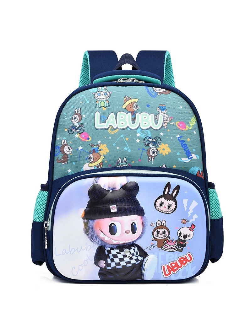 لابوبو حقيبة ظهر لابوبو خفيفة الوزن للأطفال برسومات كرتونية لطيفة، مقاس 27*31*10 سم.