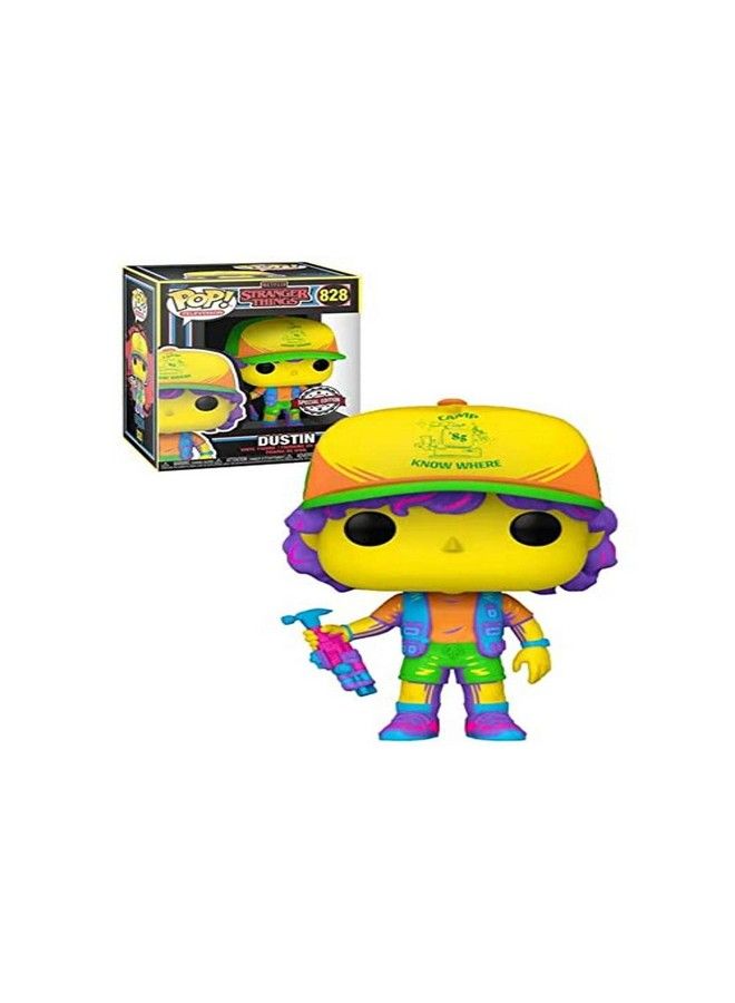 Funko بوب! تلفزيون 828 أشياء غريبة داستن (ضوء أسود حصرية تارجت) تمثال جمعي - Image 2