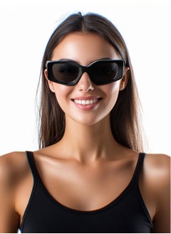 flâneur Flaneur Polarized Sunglasses - Cats Eye Big Frame Glasses, UV Protection Shades, Trendy Eyewear for Women & Men, Scratch-Resistant, Designer Accessories, Stylish Goggles with Polarized Lens  - Image 2