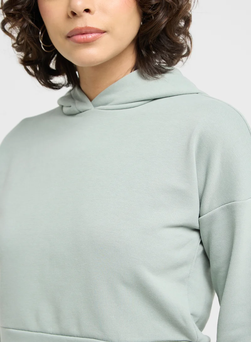 NOISY MAY Cropped Hoodie