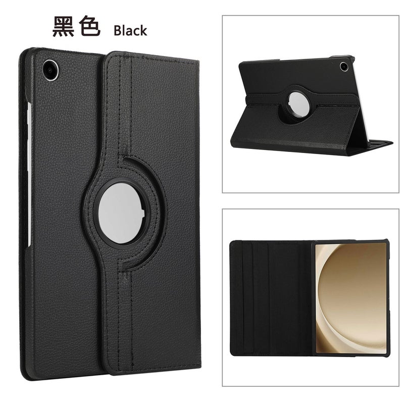For Samsung Tab A9 Leather Case Bracket Rotating 360 All-Inclusive Back Case A9 11 Inch Protective Case Anti-Drop Protective Case - Image 2