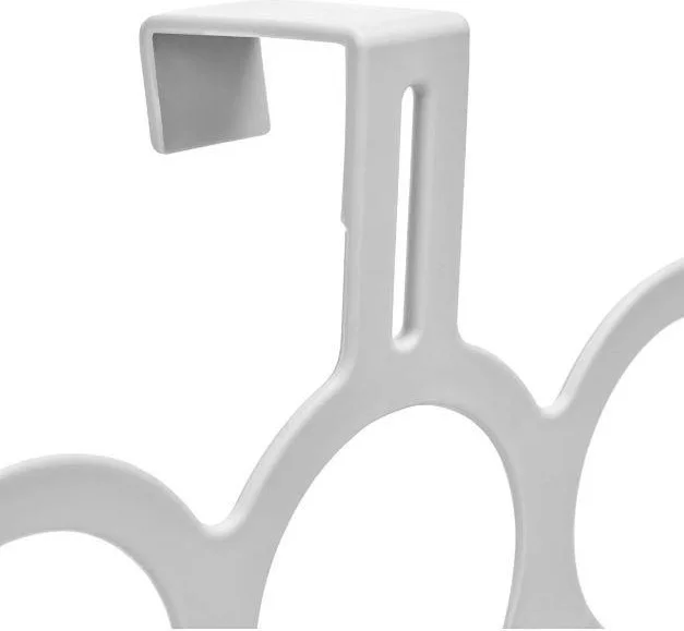 Masho Trend 2 Pieces White Gondola Door Hanger - Multi-Purpose Door Hanger