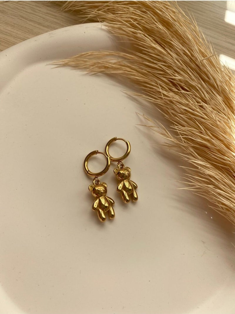Stainless Stell Bs Still New Model Earring Minimal Stainless-Tarnish Steel Earring  - Image 2