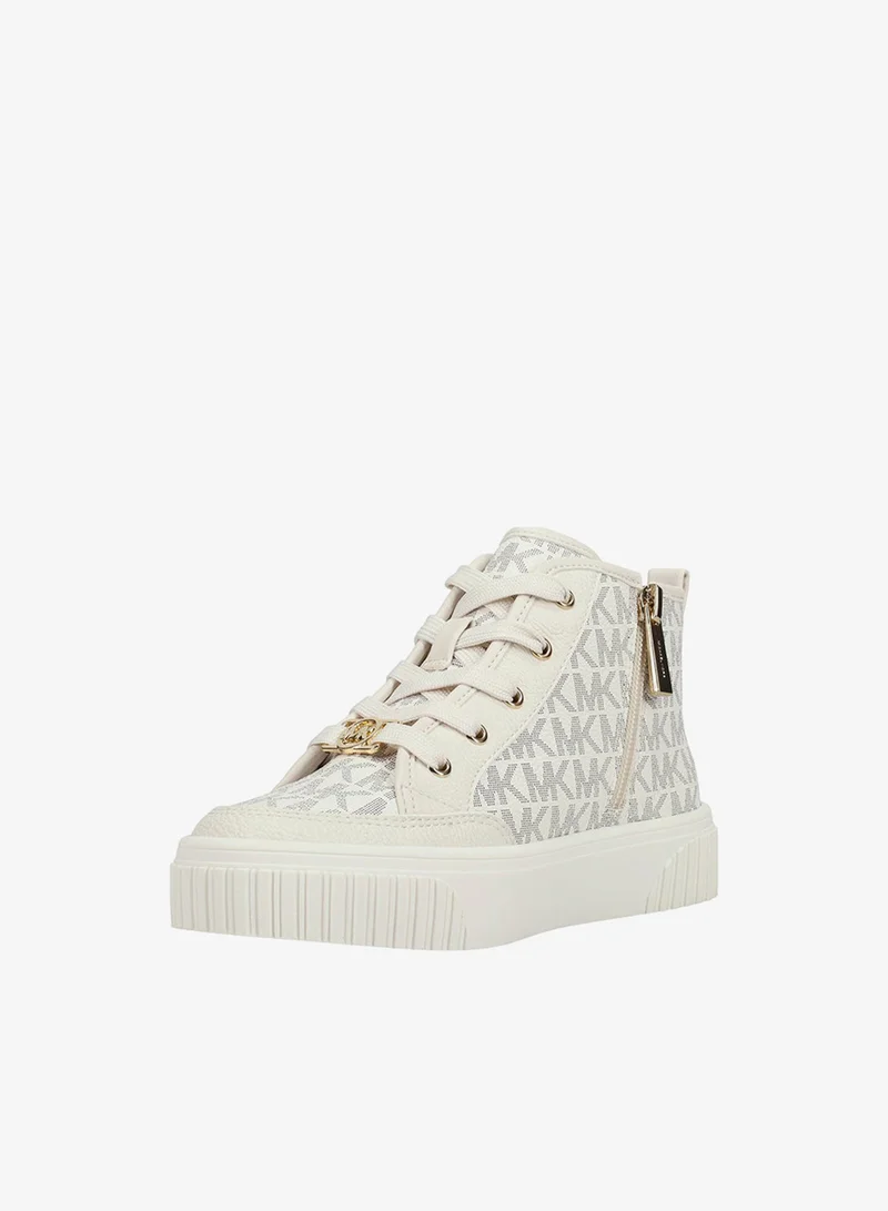 مايكل كورس حذاء سنيكرز متوسط الطول بشعار شي سبليت