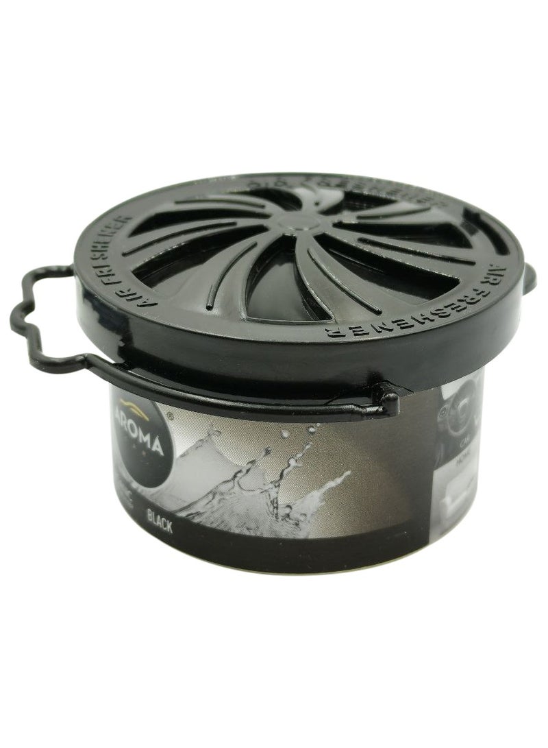 أروما معطر جو عضوي 40 جرام للسيارات والمنزل معطر هواء للسيارة يدوم طويلاً
رائحة الأسود - Image 3