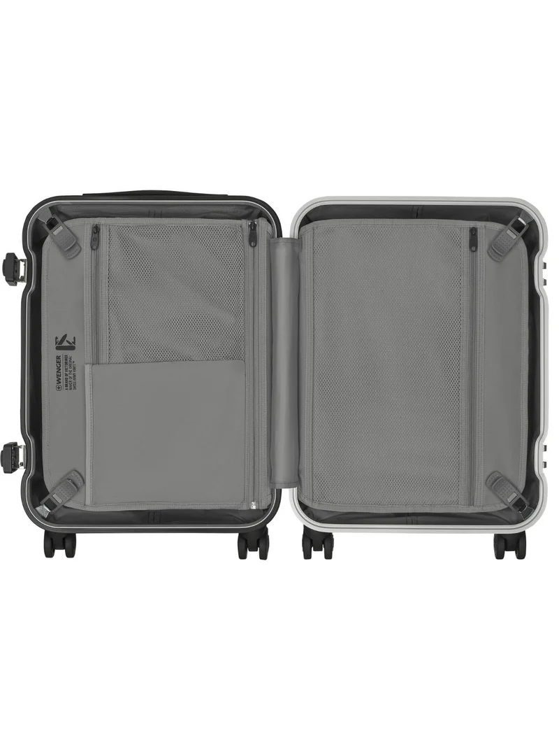 Wenger Rayl PC 55 Cm Hardside 4-Double Wheeled Non-Expandable Cabin Luggage Trolley - Burgundy