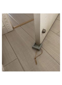 SYOSI Rubber Door Wedge Anti Skid Grey Stops Adjustable Size Stop No Punch Doorstop Slip Indoors for Gaps from 5 to 20 cm  - Image 4