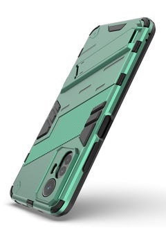 جولدن ماسك شاومى ريدمى نوت 12 اس (Xiaomi Redmi Note 12S) جراب بانك كفر حماية للهاتف - (اخضر)  - Image 4
