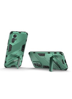 جولدن ماسك شاومى ريدمى نوت 12 اس (Xiaomi Redmi Note 12S) جراب بانك كفر حماية للهاتف - (اخضر)  - Image 5