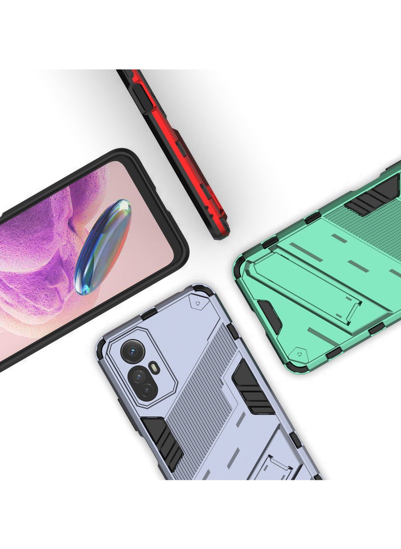 جولدن ماسك - شاومى ريدمى نوت 12 اس (Xiaomi Redmi Note 12S) جراب بانك كفر حماية للهاتف - (اخضر) - Image 1