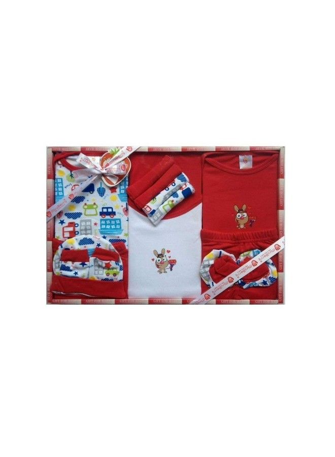 Mini Berry 13 Piece Unisex Baby'S Gift Set (Red) - Image 1