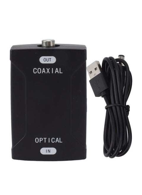 Coaxial Optical Converter Digital Sound Converter Bidirectional SPDIF Optical Sound Adapter Repeater