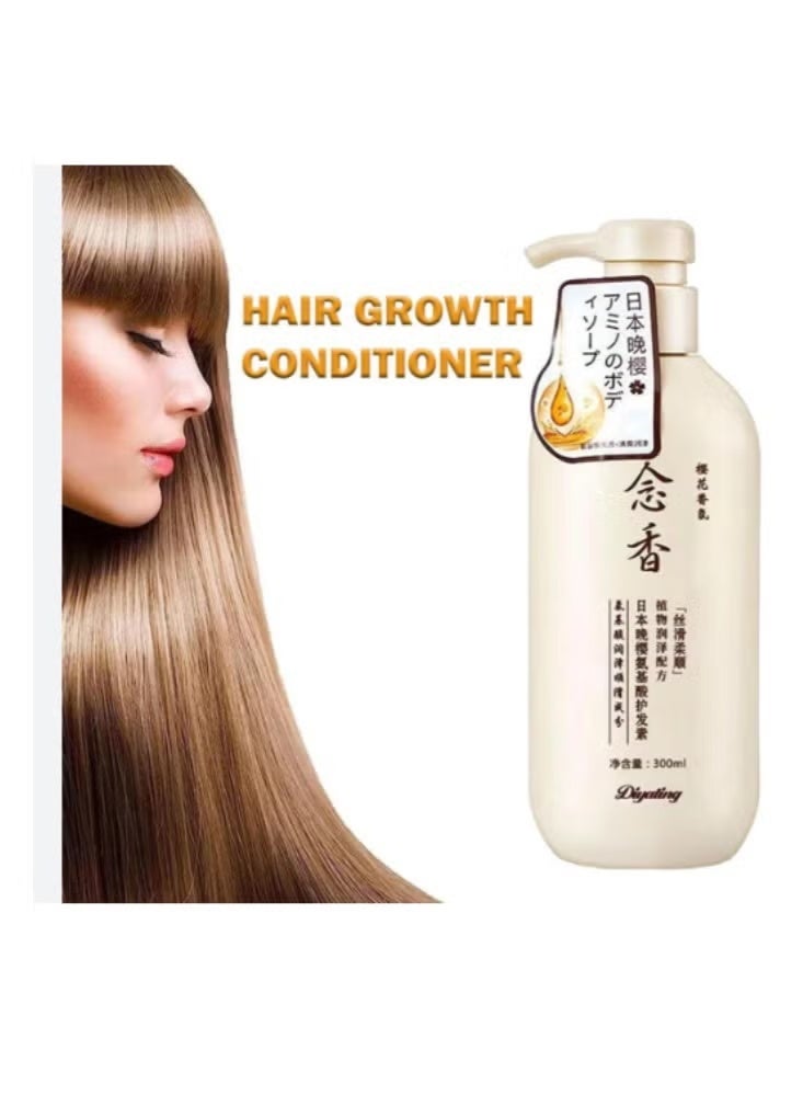 Diyating Japanese Sakura Shampoo (Original) For Hair Growth 300 Ml - Image 2