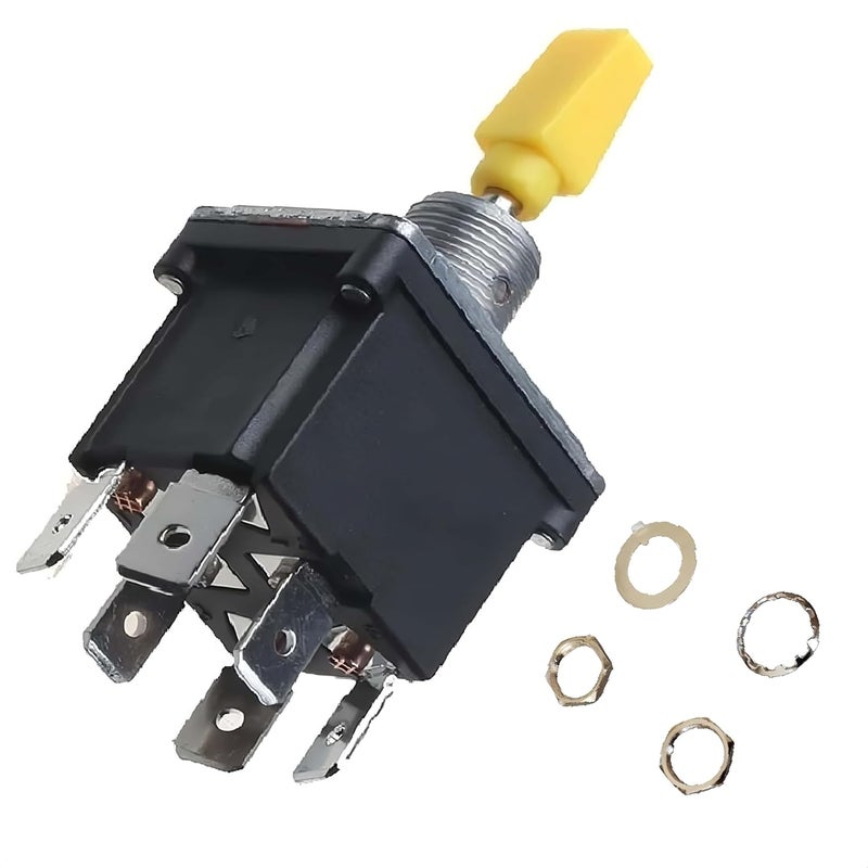 JLG Toggle Switch 3 Position 4360314 Replacement for 80H 80HX 86HX 120HX 400S 450A 460SJ Lifts - Image 1