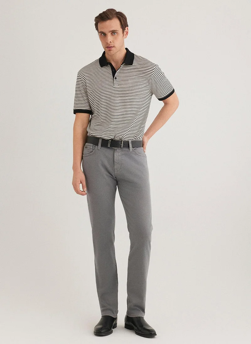 مافي Marcus Turbulance Mavi Black Gabardin Pants