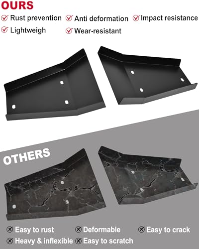 POKIAUTO A Arm Skid Plate for Yamaha Raptor 700 700R, Front Heavy-Duty Aluminum A-Arm Guards Arms Protector for Yamaha Raptor YFM 700 700R 2006-2025 Accessories (2PCS) - Image 5