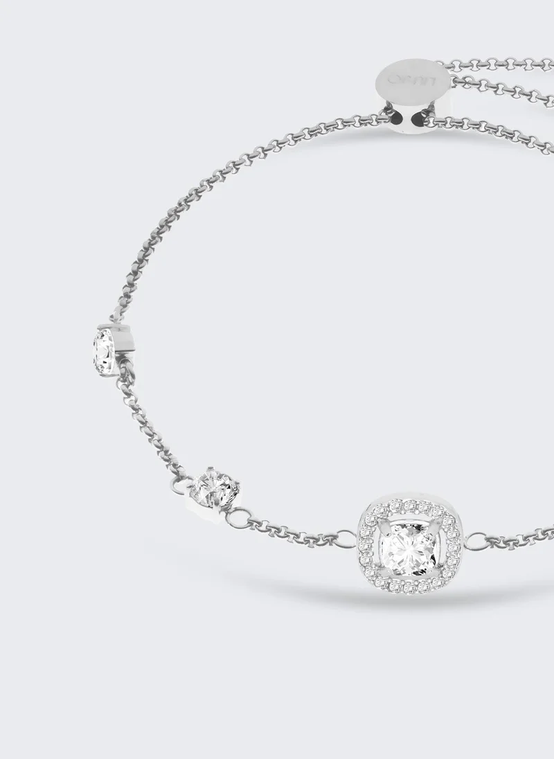 ليو جو سوار مرصع بحجر الراين المقطوع على شكل وسادة