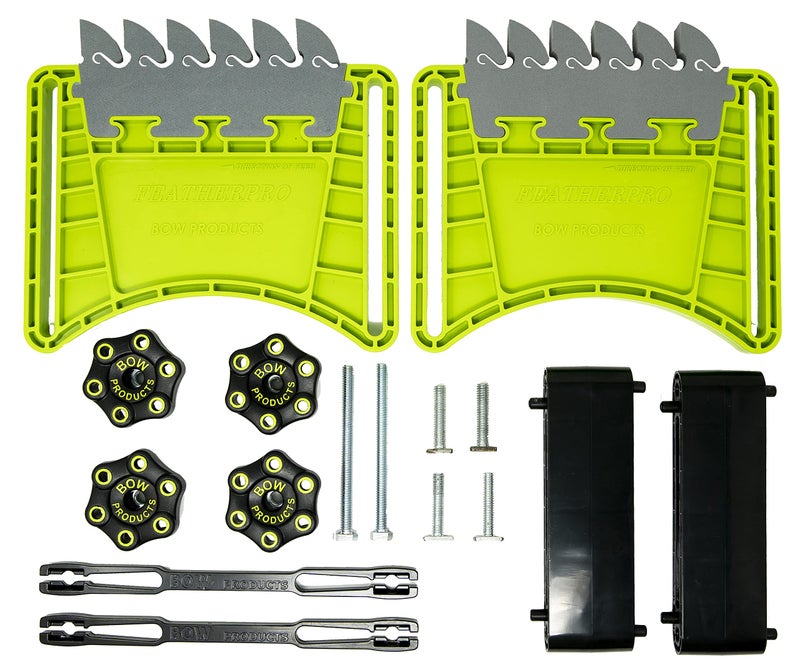 BOW Products FeatherDUO FP3 - Featherboard for Table Saws, Router Tables and Band Saws - Stackable Feather Board with EVA Feathers for Taller Material Feeds - Woodworking Tools and Safety Accessories - Image 4