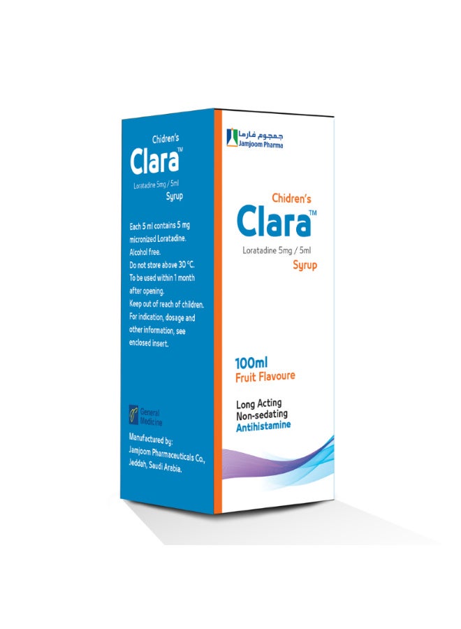 جمجوم فارما كلارا شراب 100 مل - Image 1