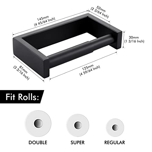 KES Toilet Paper Holder Bathroom Tissue Paper Roll Holder Spring Loaded Stainless Steel Polished Finish, A23075 - Image 5
