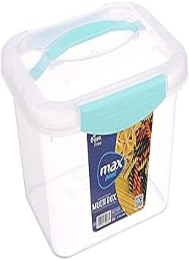 max plast - Max plast Multi-Purpose Plastic Food Container, Assorted Colors - 24 x 18 Inches - Image 1