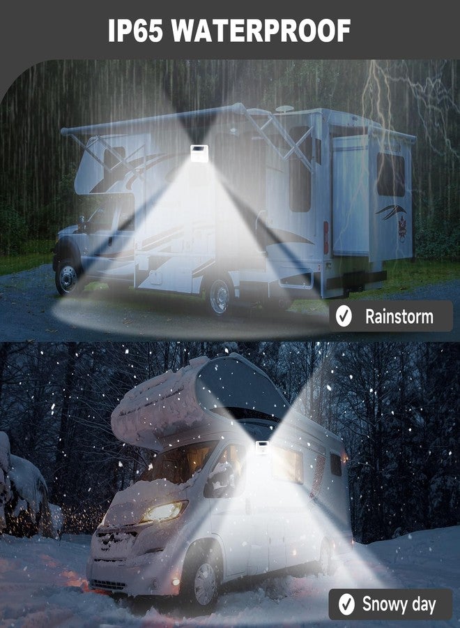 EJYTRVT Magnetic RV Solar Lights with Motion Sensor | Exterior & Outdoor Lighting for Camper, Trailer, 5th Wheel, Truck (2 Pack) - Image 3