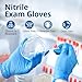 SwiftGrip Disposable Nitrile Exam Gloves 3 Mil Blue Nitrile Gloves Disposable Latex Free Medical Gloves Cleaning Gloves FoodSafe Rubber Gloves Powder Free NonSterile 100ct Box Small - Image 4