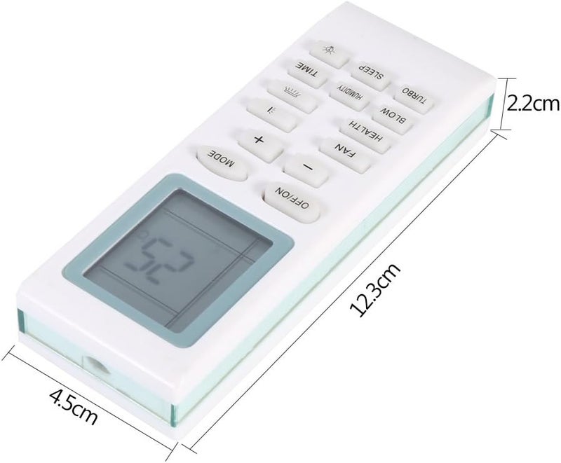 Junlucki Air Conditioner Remote Control, Easy To Operate Remote Control Stable Performance for Hotel for Office for Gree YBOF for Household - Image 4