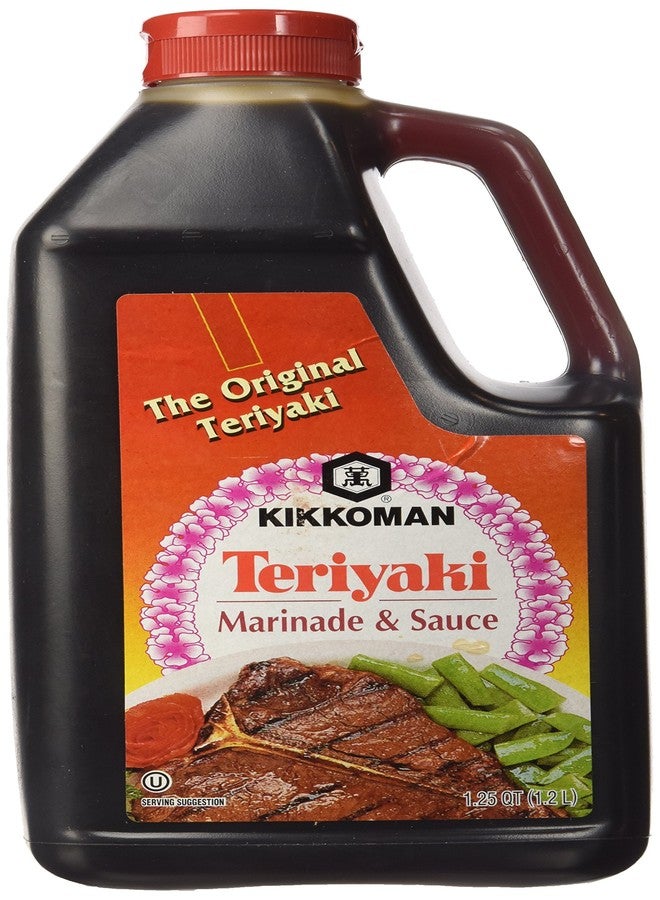 Kikkoman Teriyaki Marinade & Sauce, 40 Oz (1.25 Qt) - Image 1