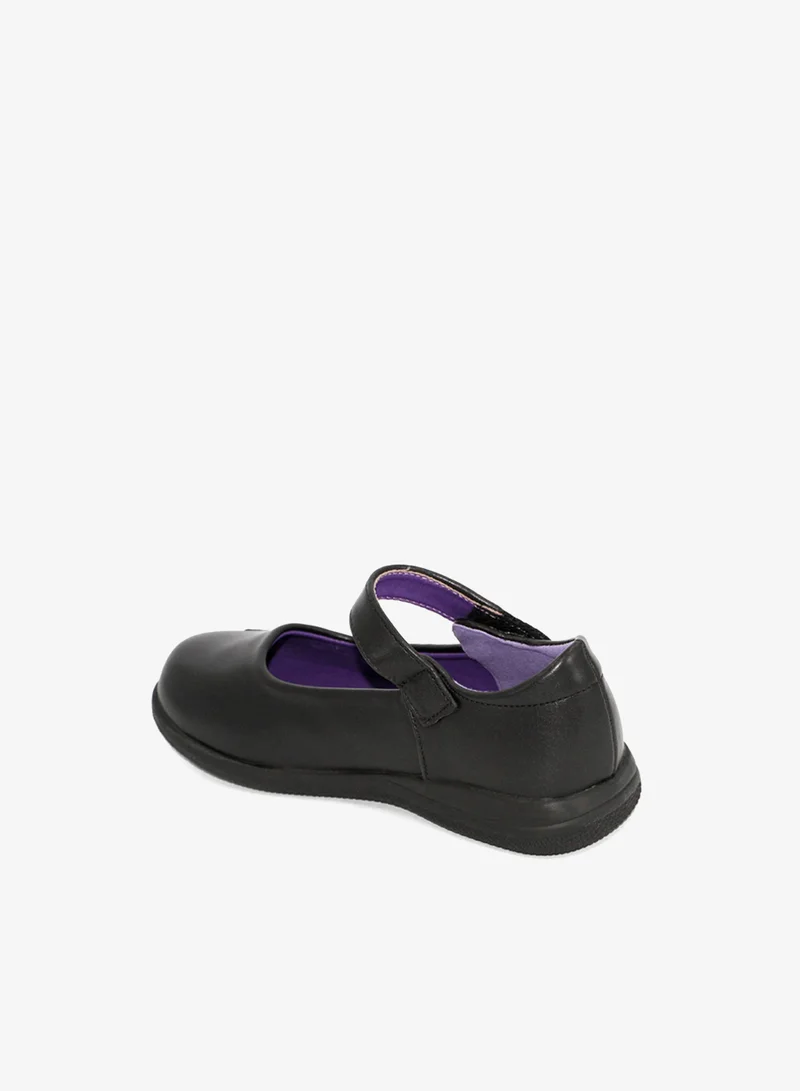 جيومني أحذية مدرسية للبنات - أحذية رسمية سوداء مريحة للارتداء اليومي | نعل مانع للانزلاق، خياطة متينة، نعل داخلي مبطن | أساسيات العودة إلى المدرسة