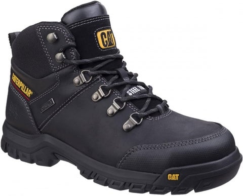 Black Steel Toe Boots for Men