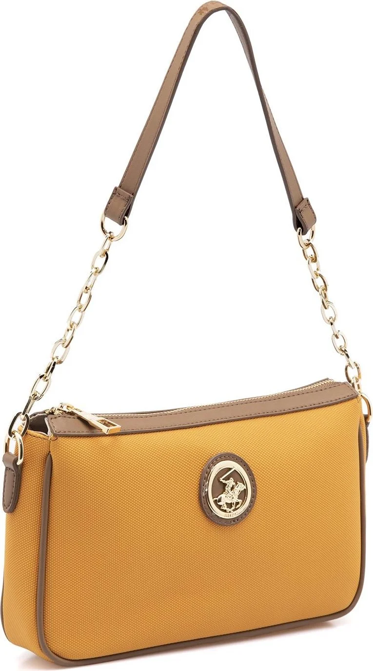 BEVERLY HILLS POLO CLUB 05BHPC8000-HR MUSTARD Women's Shoulder Bag