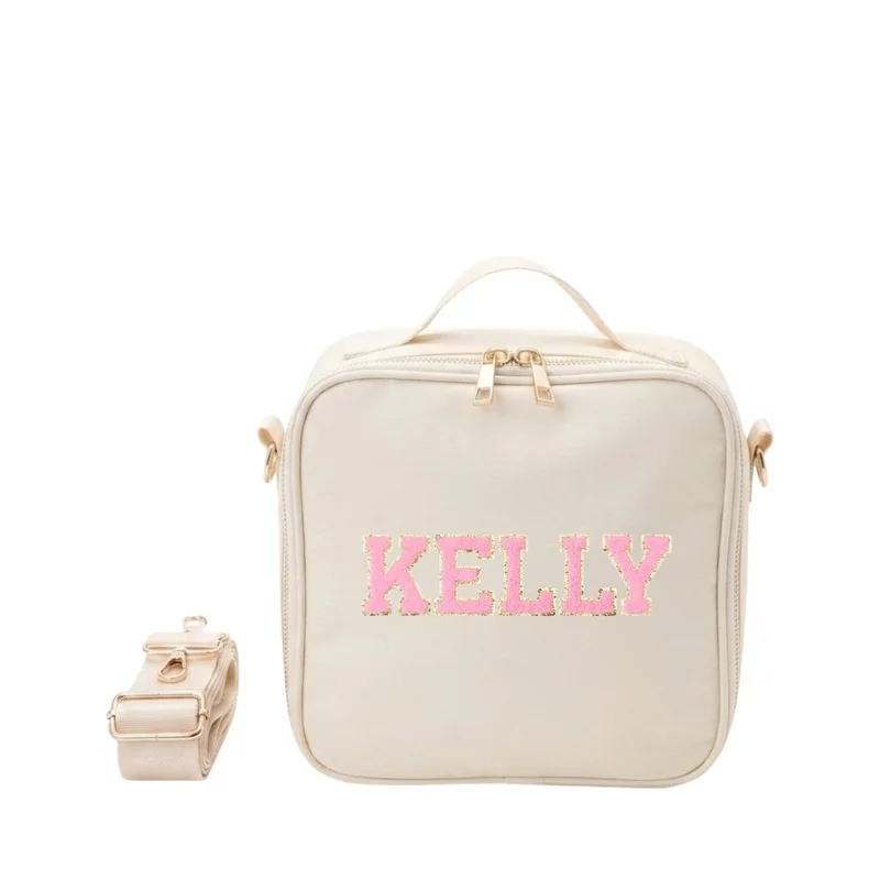 القبيلة السعيدة Cream Kids Lunch Bag