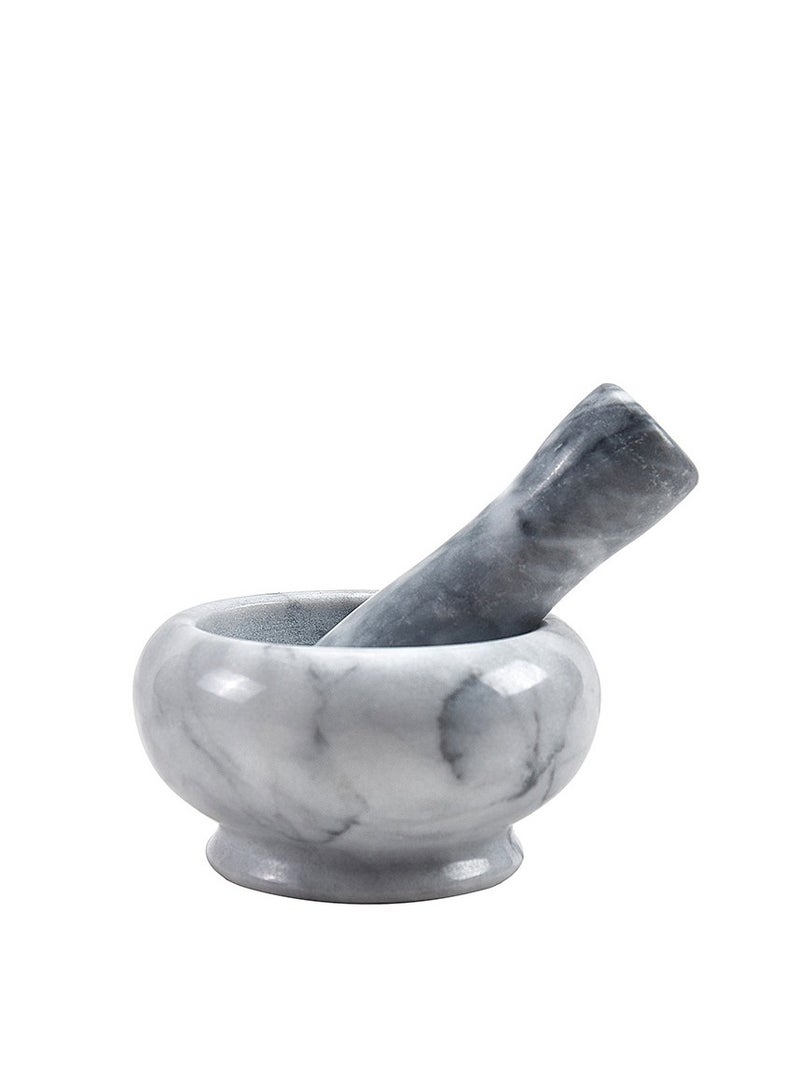 Marble Granite Mortar And Pestle White 9cm  - Image 1