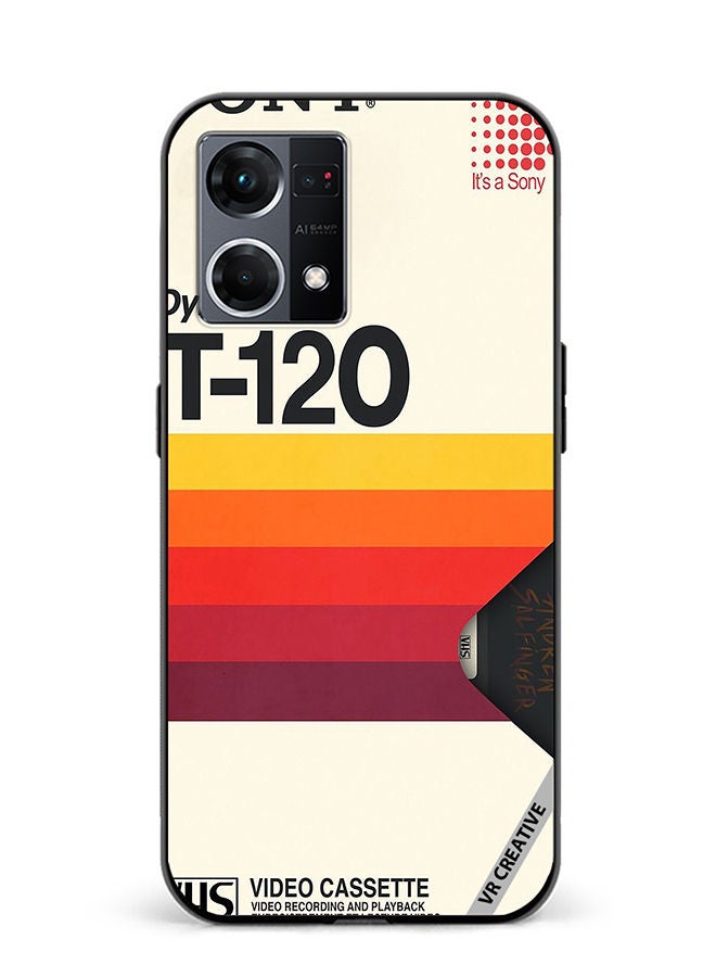 VR CREATIVE Protective Case Cover For Oppo Reno8 4G Dymricon T120 Design Multicolour - Image 1