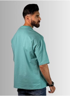 TAG OUT Japanese Text Oversized T Shirt  - Image 3