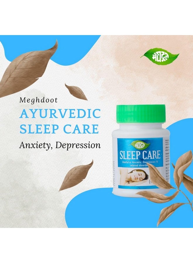 Meghdoot Ayurvedic Sleepcare Tablets Natural Sleep Support Supplement with Herbal Ingredients Helps Promote Relaxation and Better Sleep Quality for Men and Women 50 Tablets (Pack of 1) - Image 5