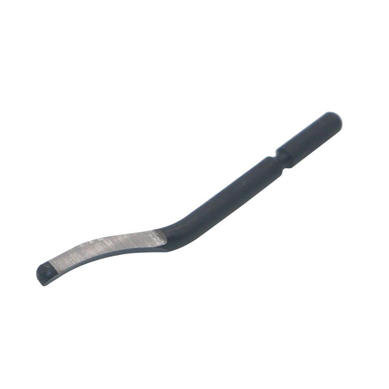 LingGan Hand Metal Deburring Tool NB1100 Handle + 10 pcs BS1010 Rotary Deburr Blades, Burr Remover Hand Tool for Wood/Plastic/Aluminum/Copper and Steel - Image 4