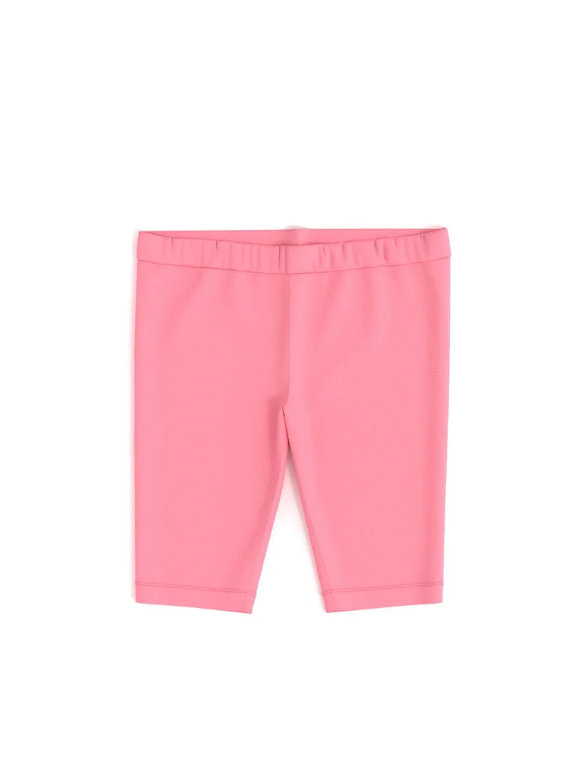 Nautinati Nautinati Girls' Cotton Graphic Printed T-shirt and Solid Biker Shorts